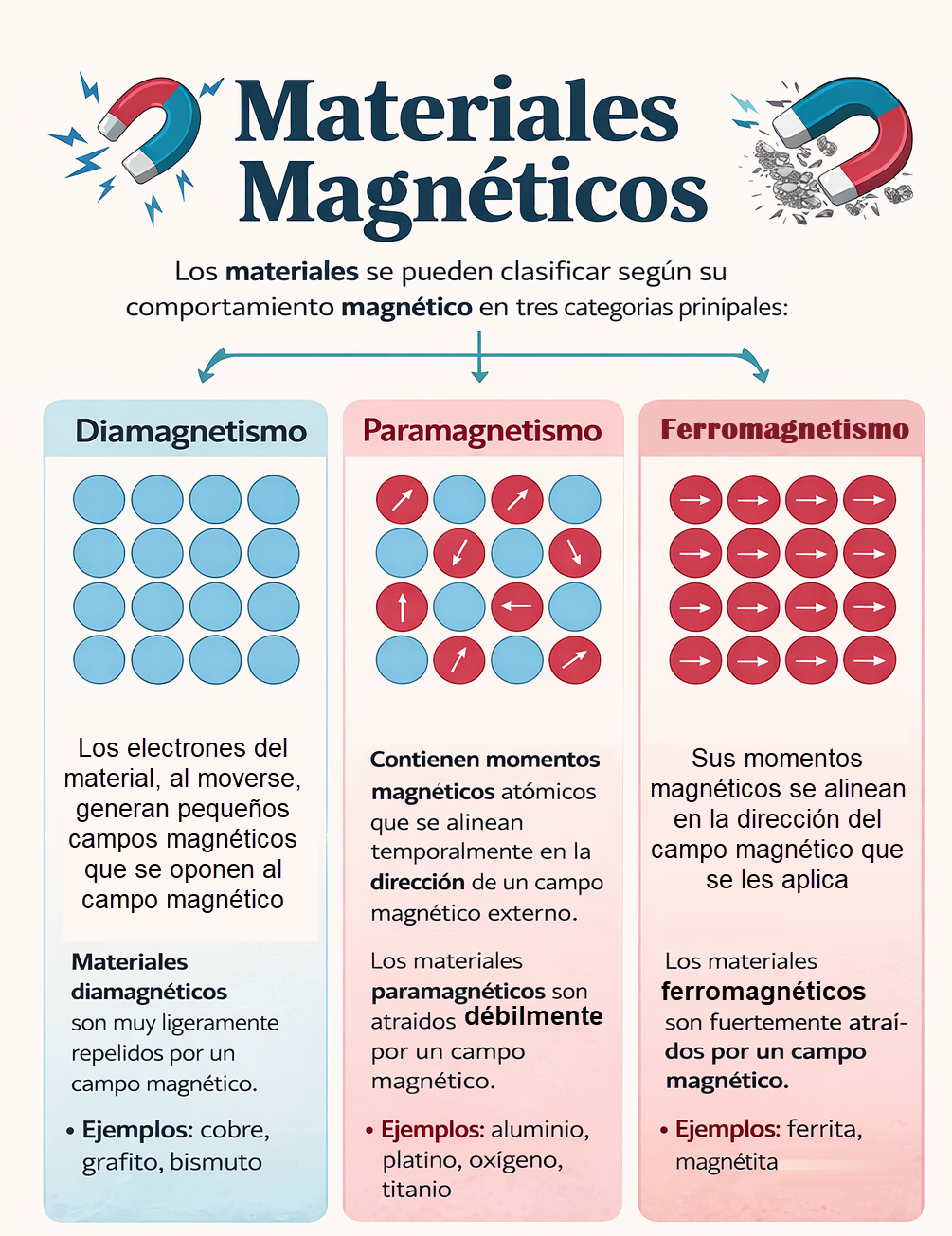 materiales magnéticos